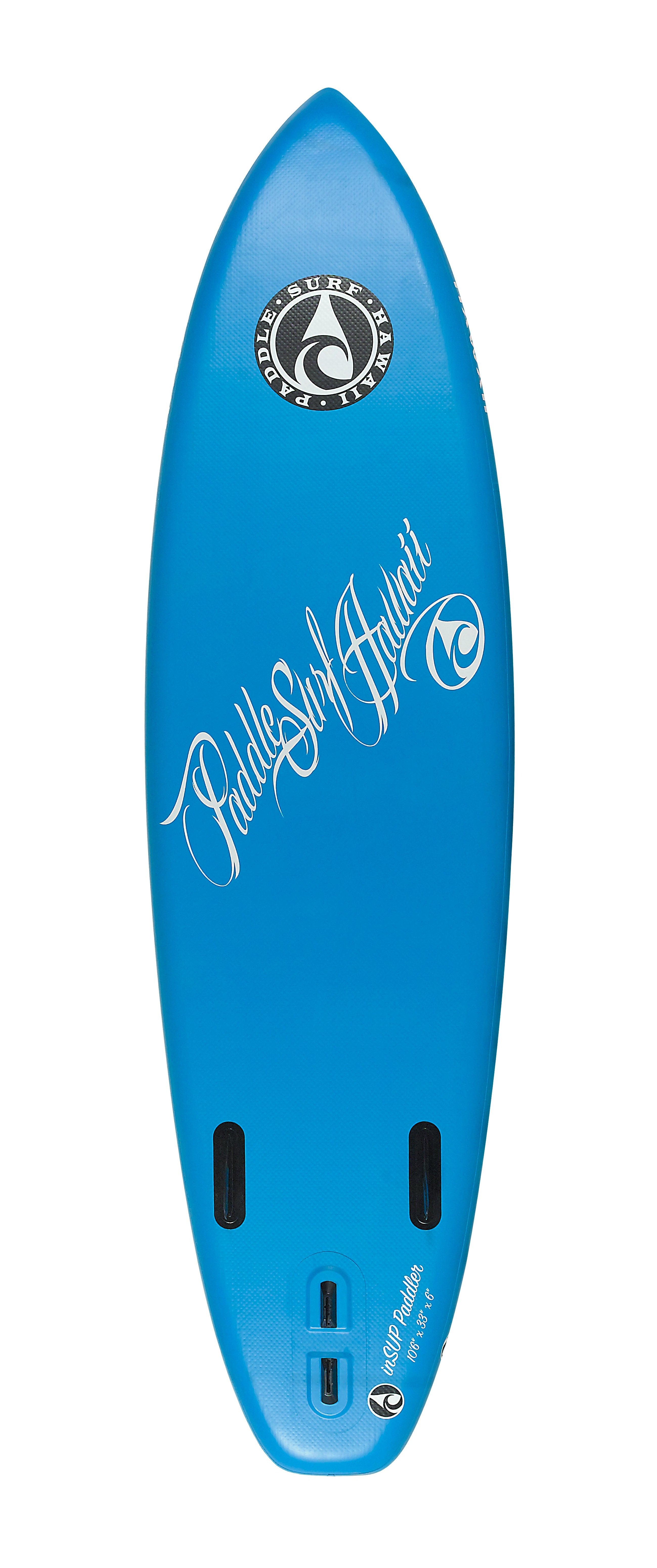 Picture shows the bottom of the inSUP Paddler inflatable Stand up Paddle Board