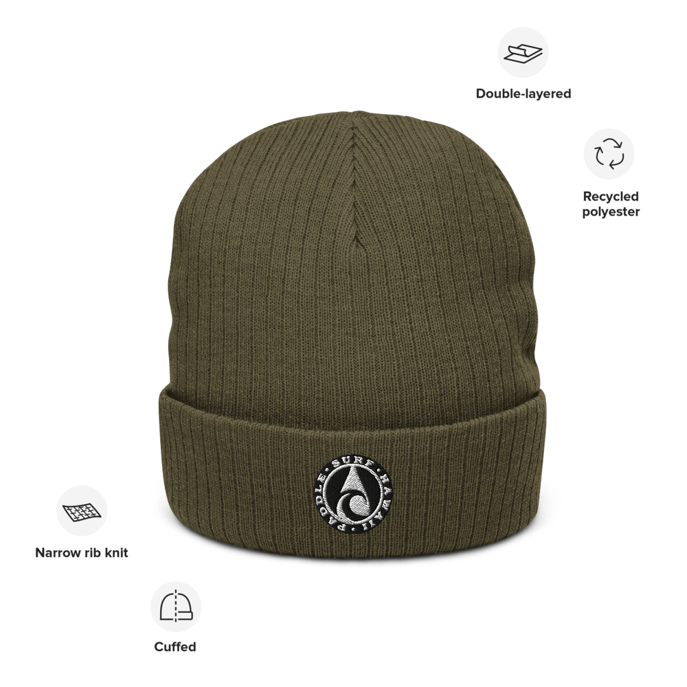 PSH Recycled Cuffed Beanie - Paddle Surf Hawaii